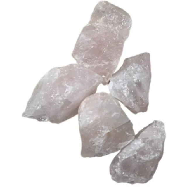 Ruben Robijn Roze kwarts Brazilië 250 gr. ruwe brokjes