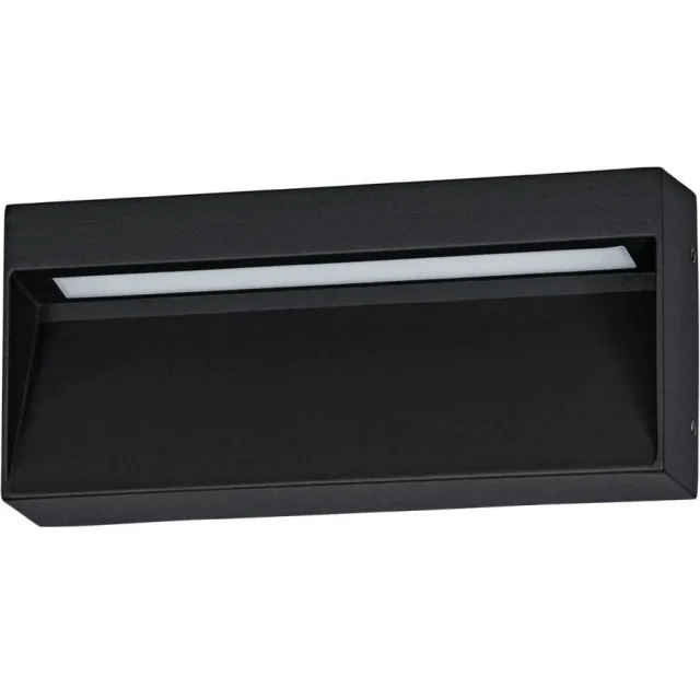 EGLO LED wandlamp buiten Maruggio - rechthoek - zwart