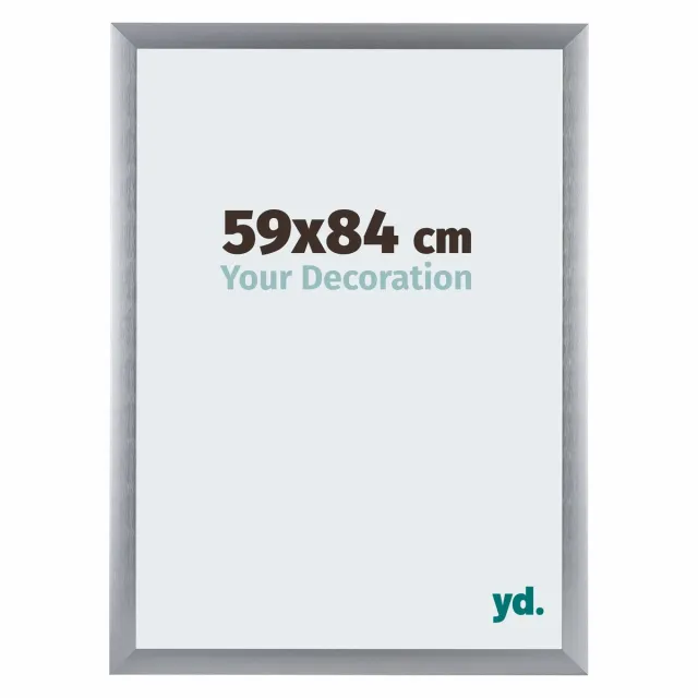 yd. Your Decoration - Fotolijst 59x84 cm - Aluminium - Zilver Geborsteld - Tucson