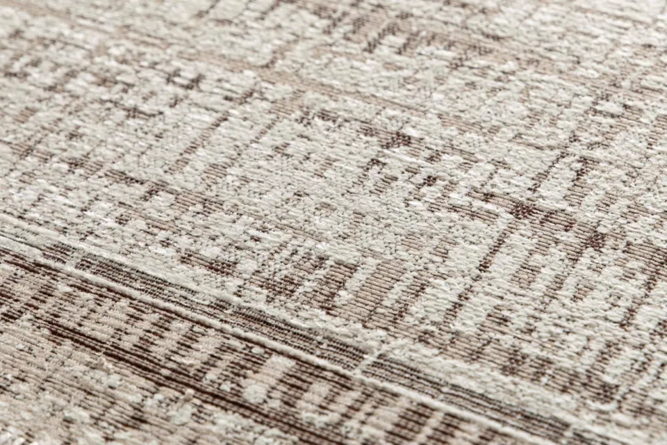 NOUS Living vloerkleed beige/terra, foto 3