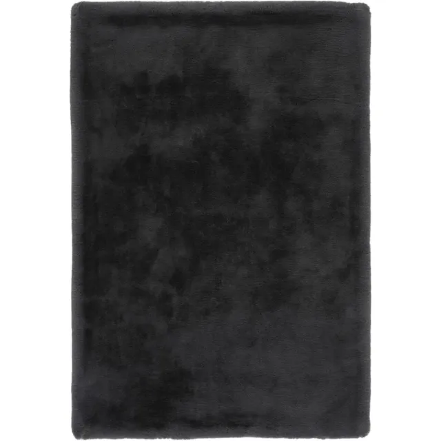 Muratap Heaven Fluffy Soft - Vloerkleed Hoogpolig - Effen Tapijt - Antraciet- 200x290 CM