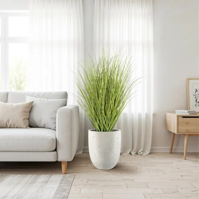 maxifleur Kunstplanten Kunst grasplant 90cm Groen