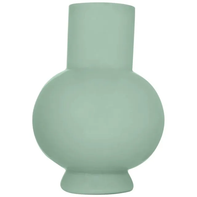 Hakbijl Glass Bloemenvaas Deborah - Groen - glas - D31 x H39 cm