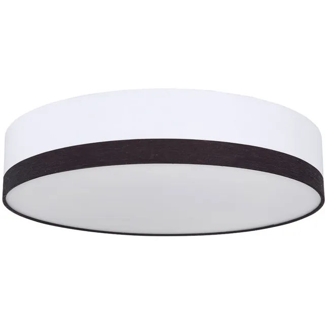 Globo LED CCT plafondlamp Plafondlamp Woonkamer moderne slaapkamerlamp, lichtkleuren instelbaar via wandschakelaar, 40W 1375lm 3000-6000K, DxH 50x13 Wit