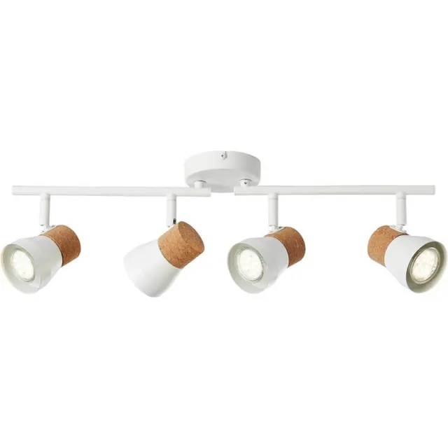 Brilliant MOKA - Plafondlamp - Wit