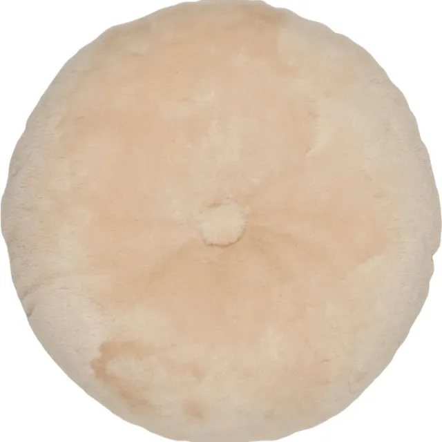 Sheepskin House Mocassin Kussen - Dubbelzijdig - D45 cm Natural