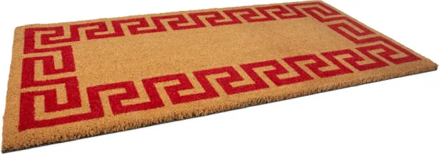 Rubbermagazijn Deurmat - Rood - 1400x700mm - Kokosmat
