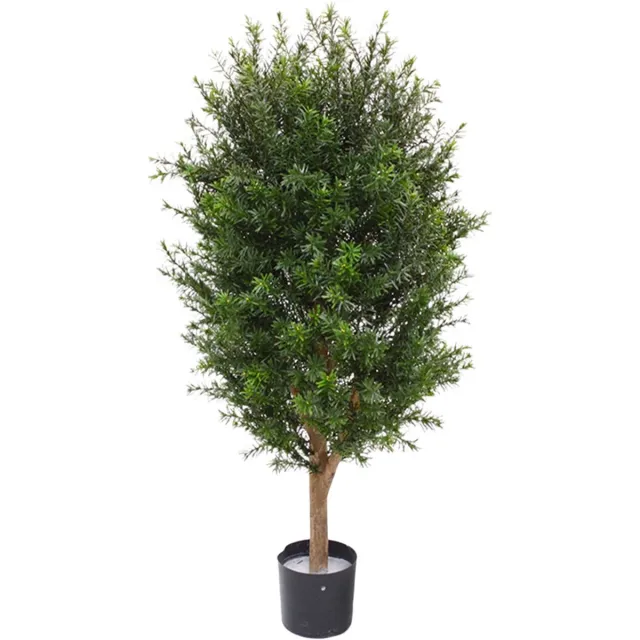 maxifleur Kunstplanten Taxus Kolom kunstplant 90cm - UV bestendig Groen