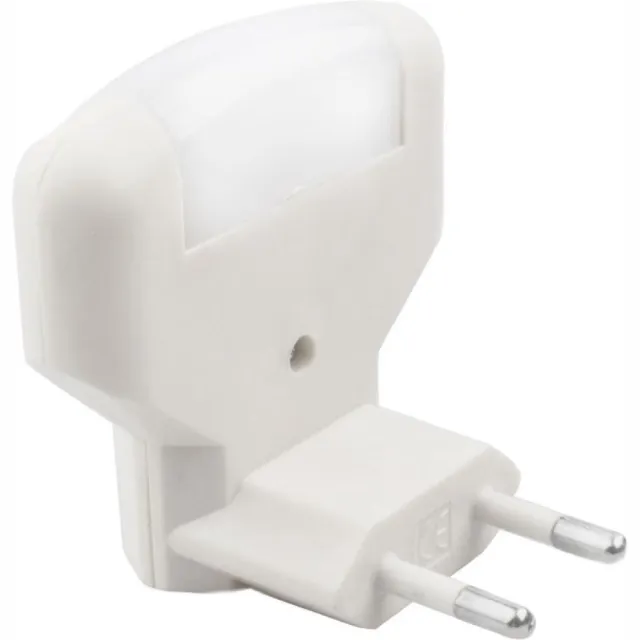ABC-Led LED nachtlampje - 0.5W - hoek 90 graden - met schakelaar wit