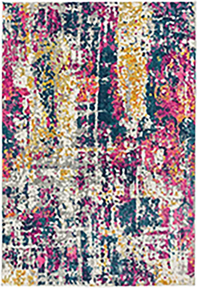 Eazy Living Easy Living - colt-abstract-multi Vloerkleed - 160x230 - Rechthoek - Laagpolig Tapijt - Modern - Meerkleurig