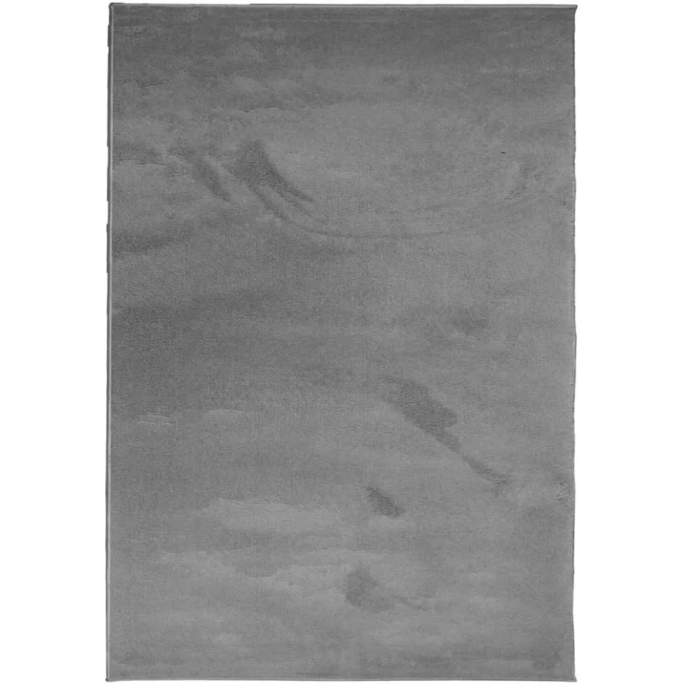 vidaXL Vloerkleed OVIEDO laagpolig 200x280 cm antracietkleurig, foto 3