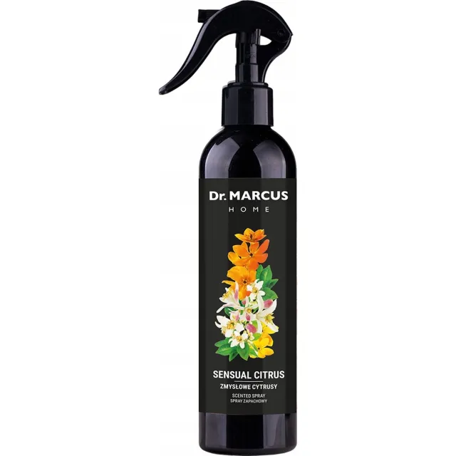 Dr. marcus Senso Home interieurspray Sensual Citrus 300 ml - Geurspray ook geschikt voor textiel en in de auto - Roomspray bloemig en fris