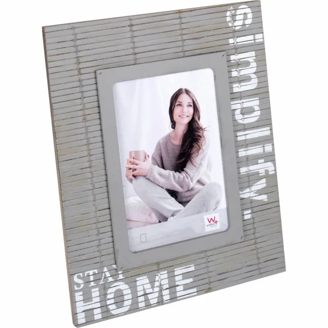 Walther Simplify - Houten portretlijst - Fotoformaat 10x15 cm - Grjis Grijs