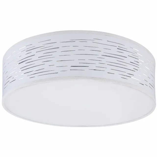Globo LED plafondlamp woonkamerlamp keukenlamp, metaal kunststof wit, 3-staps schakelaar CCT, 20W 1180lm 3000K 4000K 6000K, D 38 cm