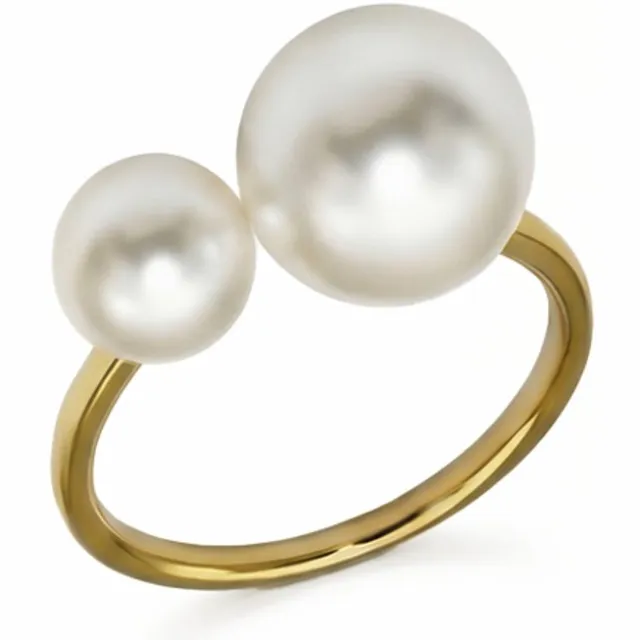 Homexclusive Servetring - Servetring Set Van 4 - Servetring Parel - Servetring Goud - Tafeldecoratie