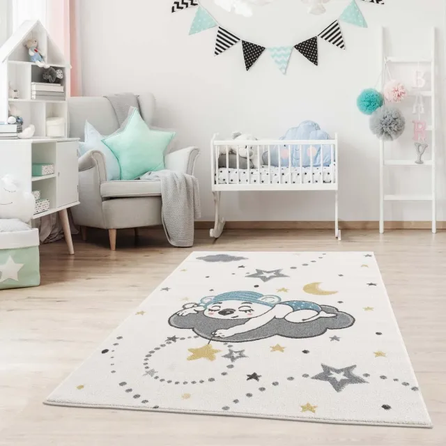 OmidCarpets.BE Beige Tapijt Laagpolig Vloerkleed Koho Beige Essence - 80x150cm- Modern - Woonkamer - Salon - Slaapkamer - Eetkamer