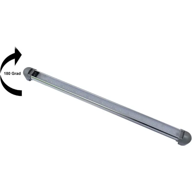 IWH LED-interieurverlichting 19301 LED 12 V (l x b x h) 340 x 33 x 35 mm Zwenkbaar Kleurloos