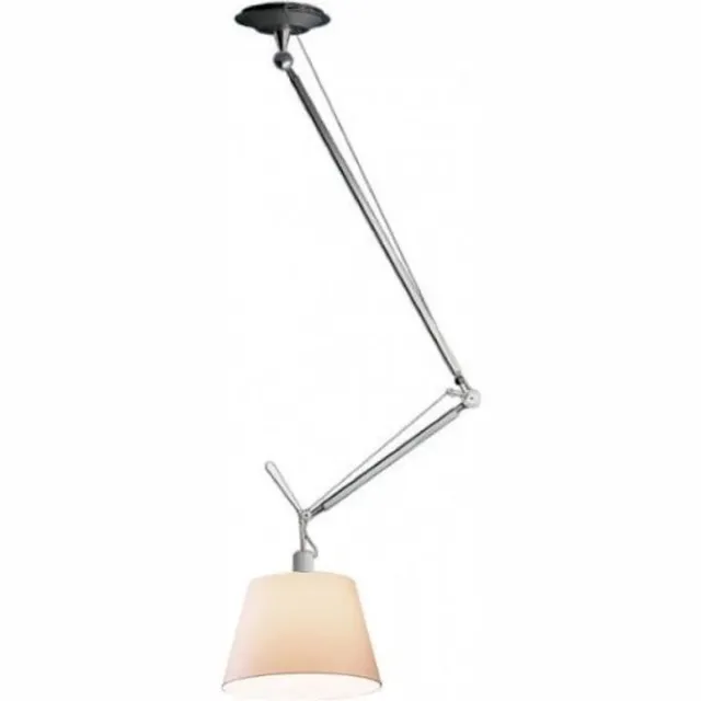 artemide Tolomeo Decentrata hanglamp Ø 32 cm perkament