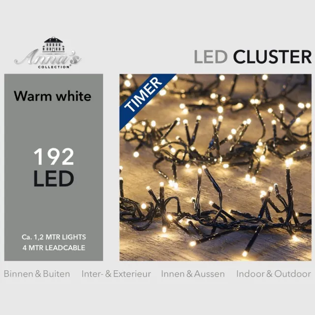 CBD cluster verlichting LED - 1,2 m - warm wit