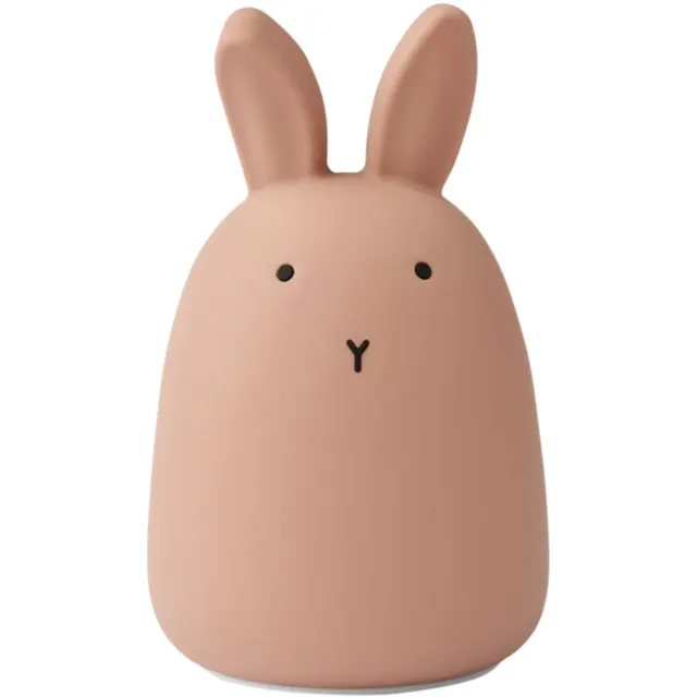 Liewood Winston Rabbit Nachtlampje - Dark Rose Roze