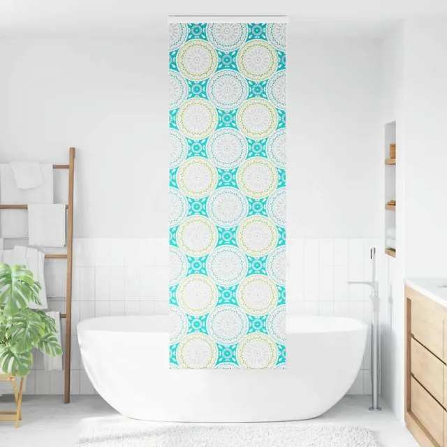 vidaXL Doucherolgordijn met cassette 60x240 cm stofbreedte 56 cm meerkleurig