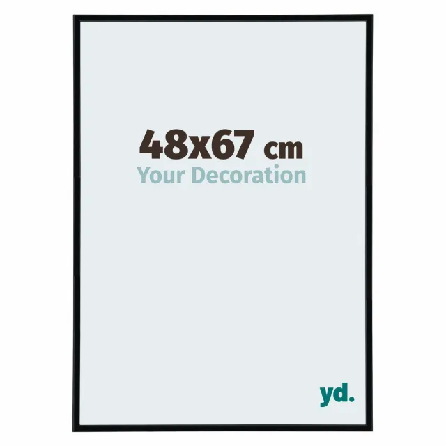 yd. Your Decoration - Fotolijst 48x67 cm - Kunststof - Zwart Mat - Annecy