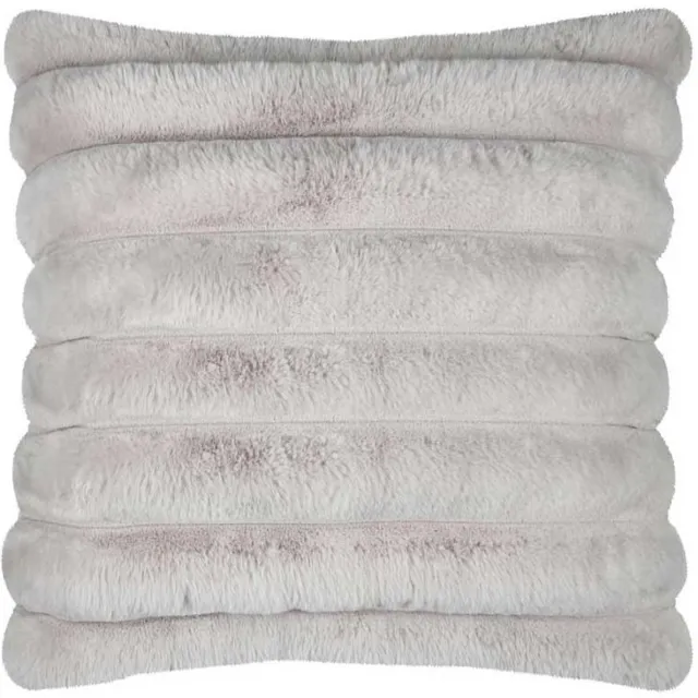 Stof Decoratieve kussen POLARY in dikke strepen, 45 x 45 cm gray