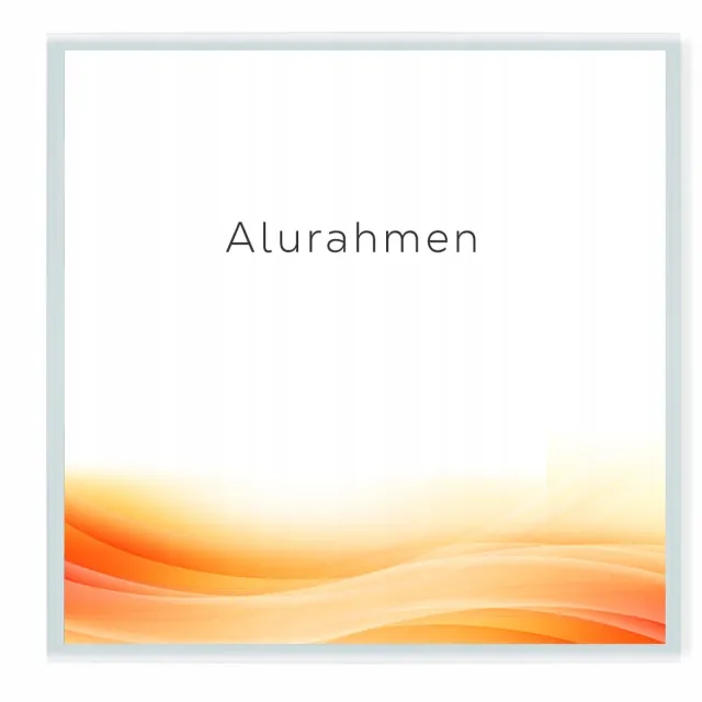 RAW-WEST Aluminium Fotolijst 30x30cm Mat Zilver - Stijlvolle Wanddecoratie