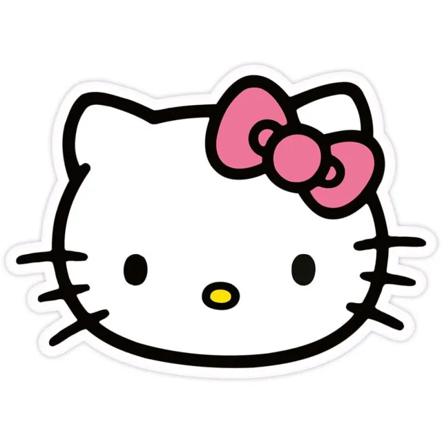 Herding Sanrio Pillow Hello Kitty Face 36 cm Kussens Multi