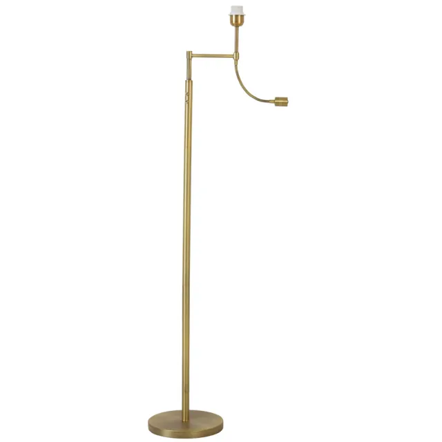 Light & Living Vloerlamp Calgary antiek brons met led
