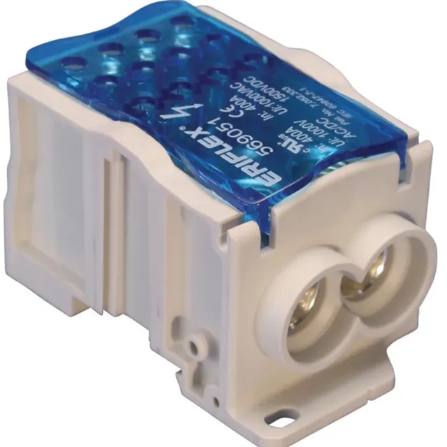 nVent ERIFLEX Verdeler Aansluitblok - 569251 - E3392 Wit