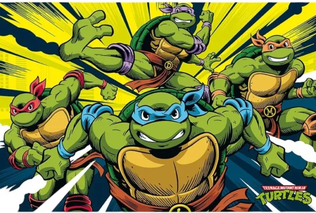 GB eye TMNT - Poster Maxi 91.5x61 - Turtles in action Divers