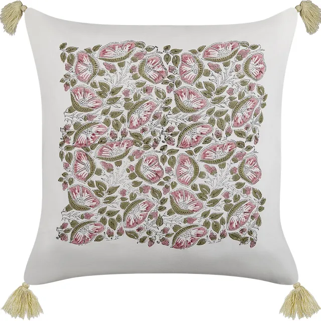 Beliani CARISSA - Sierkussen - Multicolor - 45 x 45 cm - Katoen Meerkleurig