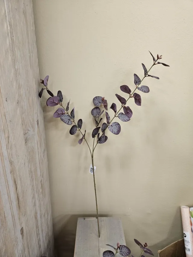 Vivelafleur Kunstbloem - Eucalyptus - Lila - Paars