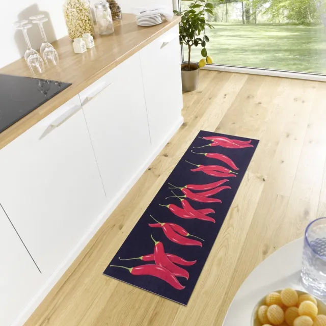flycarpets Loper - Peper - Rood 50x150 cm