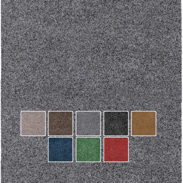 ANRO Deurmat Grijs 120x40cm – Schoonloopmat Antislip Wasbaar Voordeur Hal Binnen & Buiten Op Maat