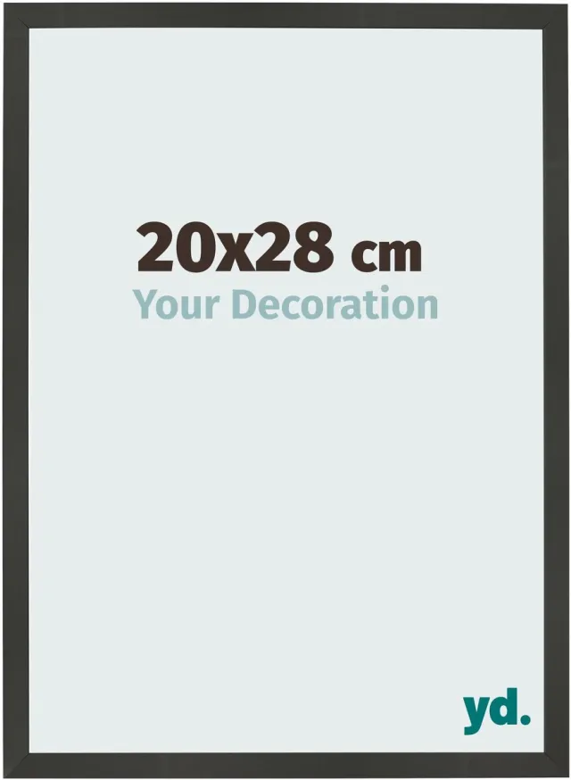 yd. Your Decoration - Fotolijst 20x28 cm - MDF - Antraciet - Bologna