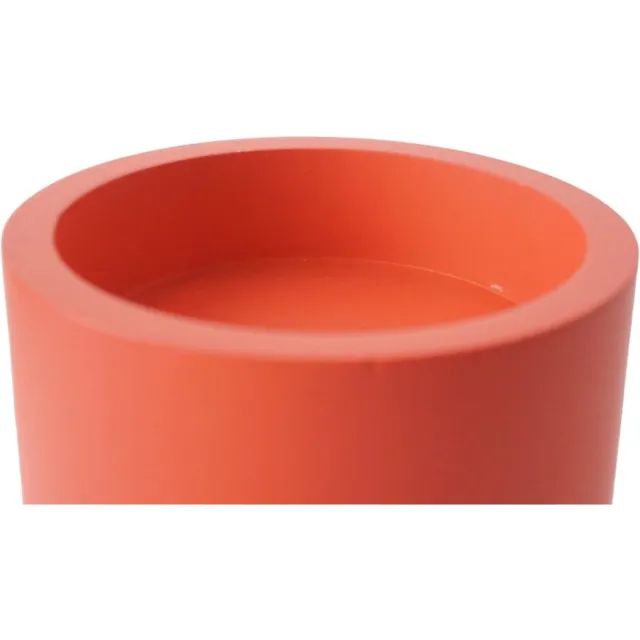 LEMON LILY Candleholder 3-in-1 high - Coral red koraalrood