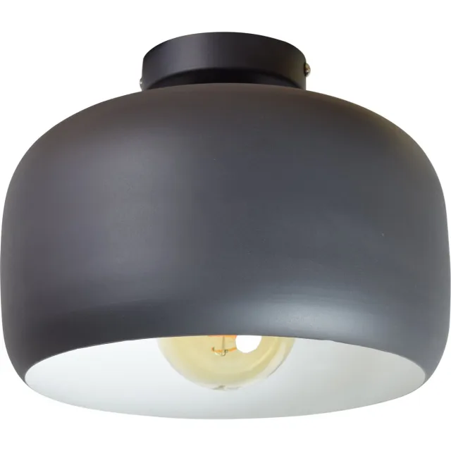 Urban Interiors Ivy Plafondlamp Zwart - Organische vorm - Ø30