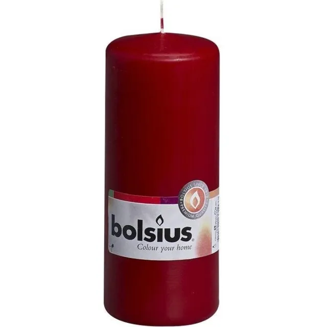Bolsius Stompkaars 150/60 Wijnrood (1 stuk)