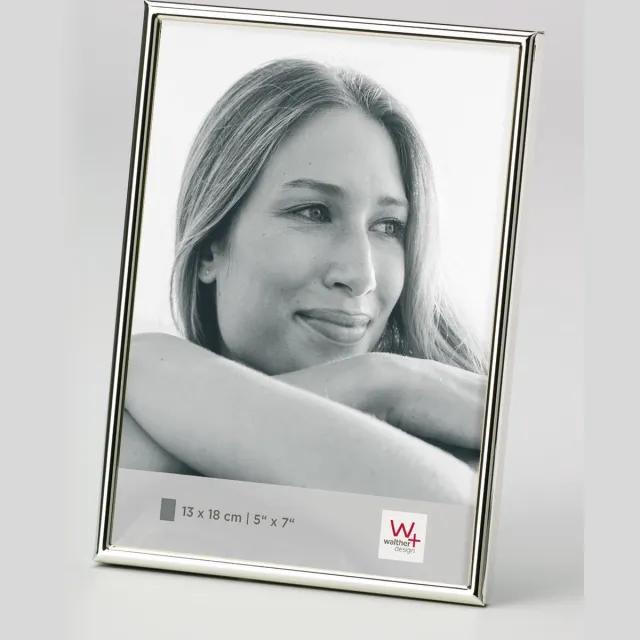 Walther Design Chloe - Fotolijst - Fotoformaat 9 x 13 cm - Zilver