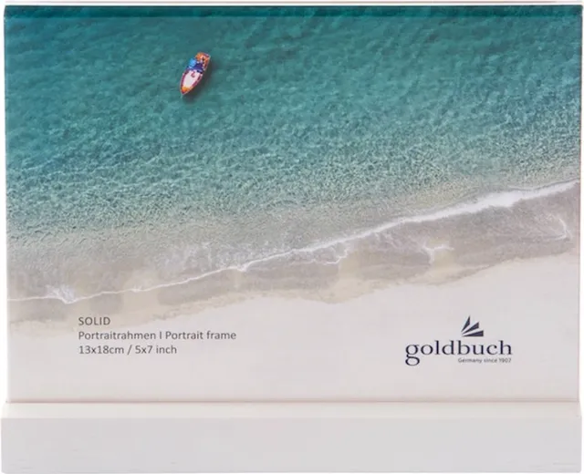 Goldbuch Fotolijst Solid - Wit - 13x18 cm