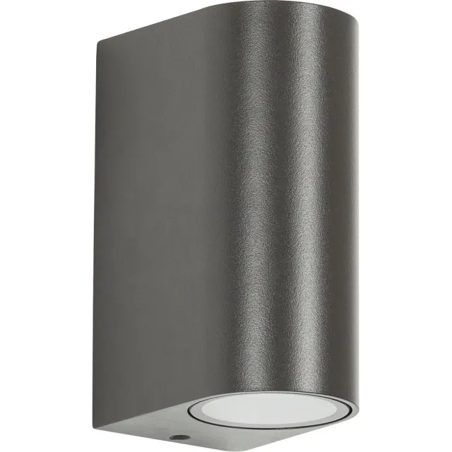 KS Verlichting Flash Up en Down Muurlamp Antraciet