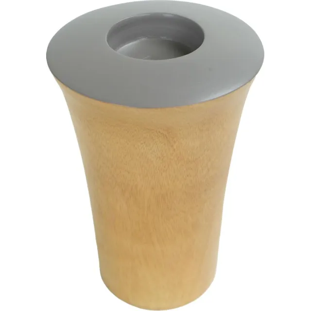 Fine Asianliving Japandi Kaarshouder Mangohout Handgemaakt Grijs D11xH15cm
