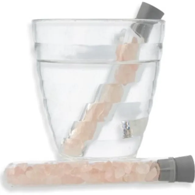 Ruben Robijn Roze kwarts glas Aqua Gems waterwand