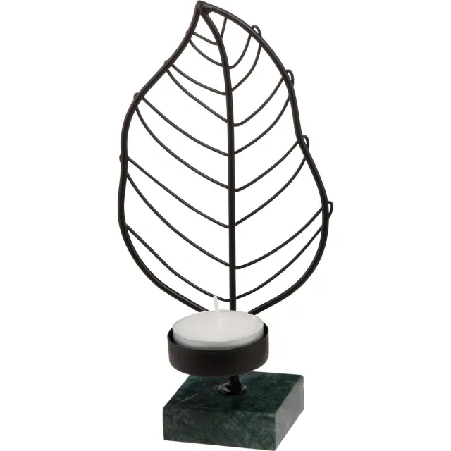 Goebel Accessoires | Windlicht Musa Tropicana | Metaal - 19cm - theelicht - waxinelicht houder Musa Tropicana S