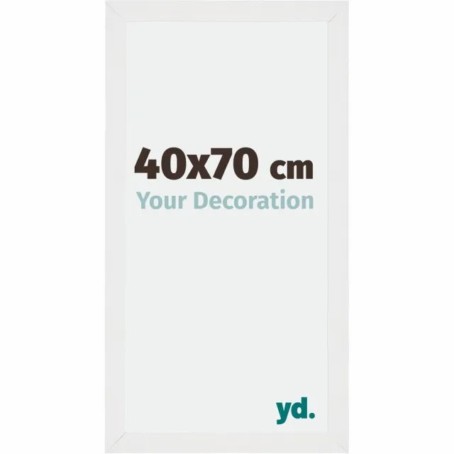 yd. Your Decoration - Fotolijst 40x70 cm - MDF - Wit Hoogglans - Mura