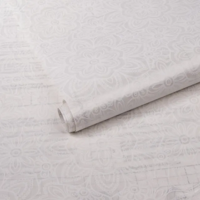 d-c-fix Statische Raamfolie Candice - Bloemen - 150x67.5cm - Transparant