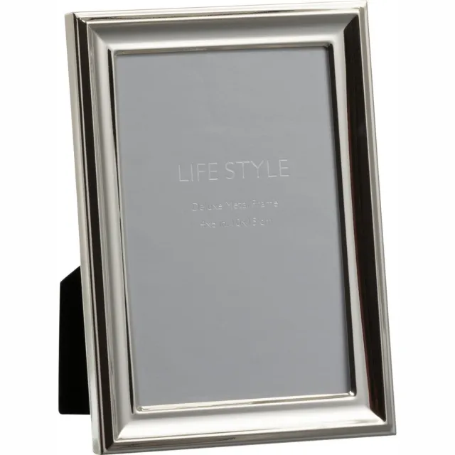 J-Line fotolijst Klassiek - metaal - zilver - small - 2 stuks