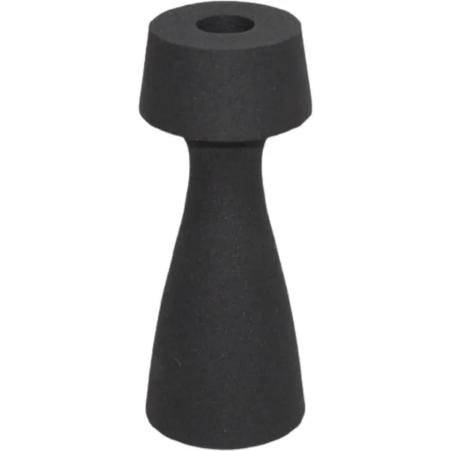 Branded by Kandelaar - Marle - 16 cm hoog - zwart - metaal